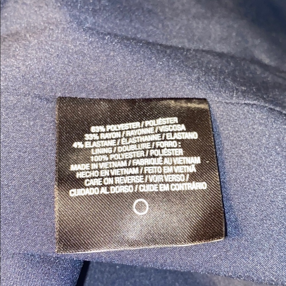 Navy T Tahari Blazer - Picture 5 of 5